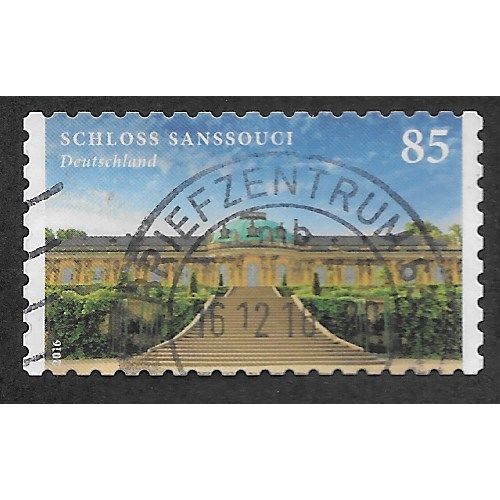 GER 2016 €0.85 (S/A) 'SCHLOSS SANSUSSI' FINE USED (EBID57-179)