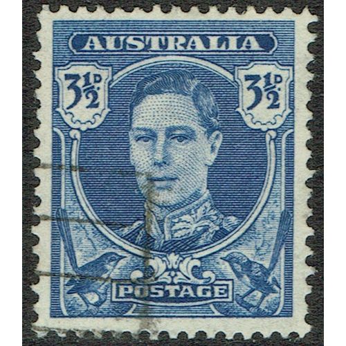 Australia 1942 Definitive Issue 3½d Bright Blue SG207 GU