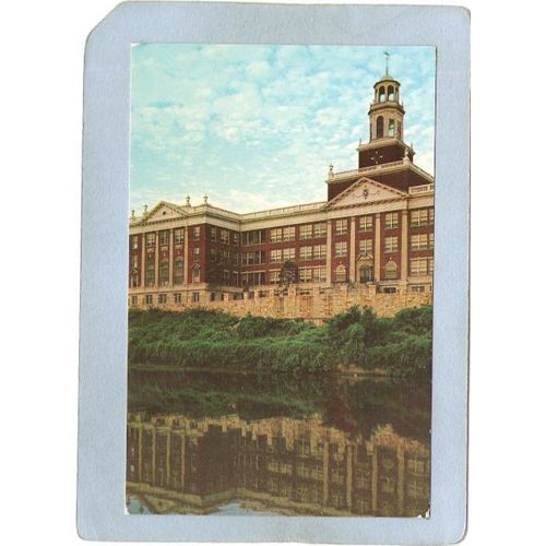 Rhode Island Pawtucket Postcard Tolman Senior High School~1070