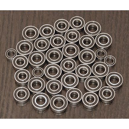 (36pcs) TAMIYA JUGGERNAUT 1 / JUGGERNAUT 2 Rubber Sealed Ball Bearing Set