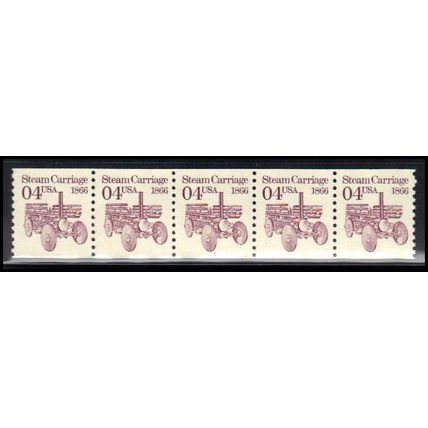 2451 4c Steam Carriage Fine MNH Dry Gum PNC 1/5 KA9191
