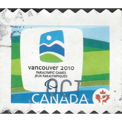 CANADA, Vancouver 2010 Paralympic Winter Games, blue 2009, P, #2