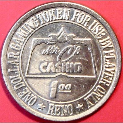 Mr C's. $1 Casino Token. Reno, NV. R68.