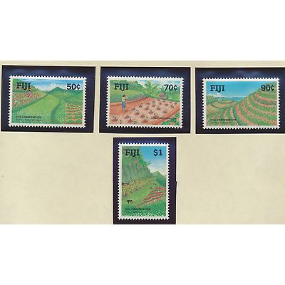 Fiji Stamps Scott #625 To 628, Mint Never Hinged