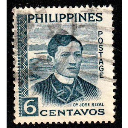 Philippine Islands 1959 Dr Jose Rizal 6c Used Stamp