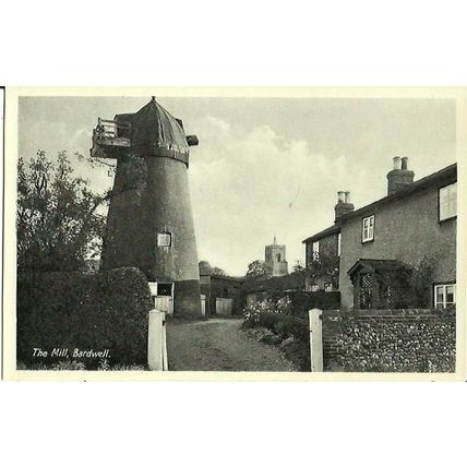 Suffolk BARDWELL The Mill Postcard (10924)