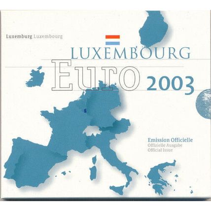 Luxembourg 2003 - Official (BU) Euro Coin Set