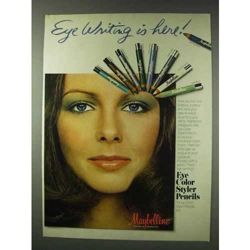 1978 Maybelline Eye Color Styler Pencils Ad