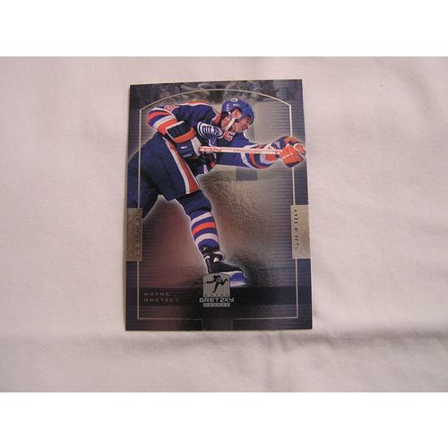 1999/00 Upper Deck Wayne Gretzky HALL OF FAME CAREER NO.HOF 10