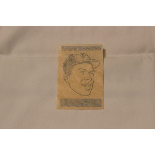 Orlando Cepeda 1965 Topps TRANSFER