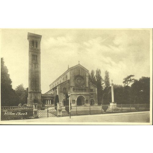 Vintage GB PC - Wilton Church, Wilton, Wiltshire