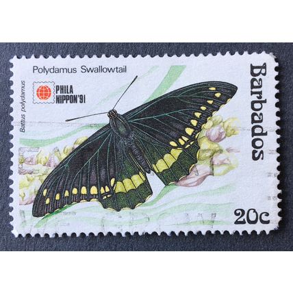 Barbados 1991 Stamp expo, Tokyo SG 960 20c Swallowtail