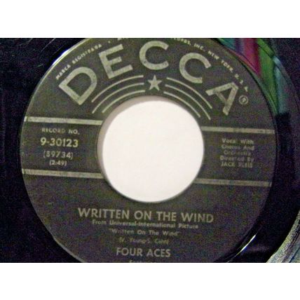 Four Aces-Someone To Love / Written On The Wind-45rpm-1956-VG