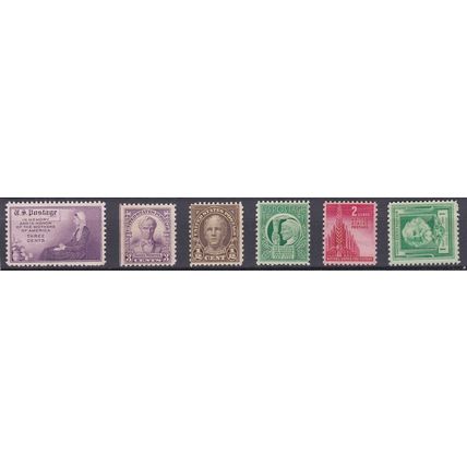 653 1/2c Nathan Hale Average Plus MNH VA0950c