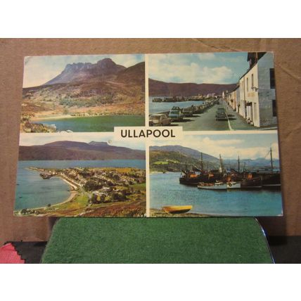multiview, ULLAPOOL, ROSS-SHIRE, SCOTLAND used postcard Colourmaster =