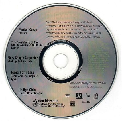 CD EXTRA: Mariah Carey & Others (WIN/AUDIO, 1996)- NEW CD in SLEEVE