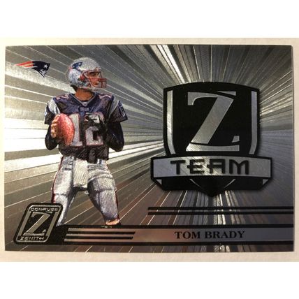 2005 Zenith Z-Team Silver #ZT17 Tom Brady
