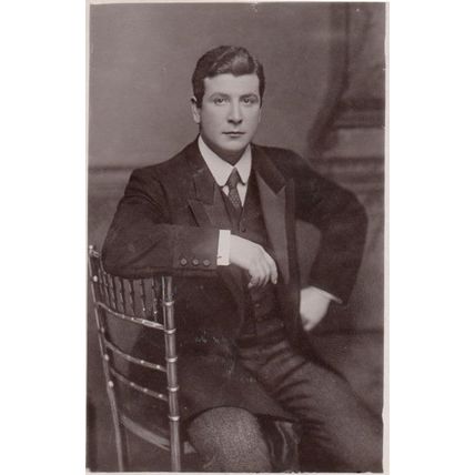Harry Tate Antique Photo Postcard