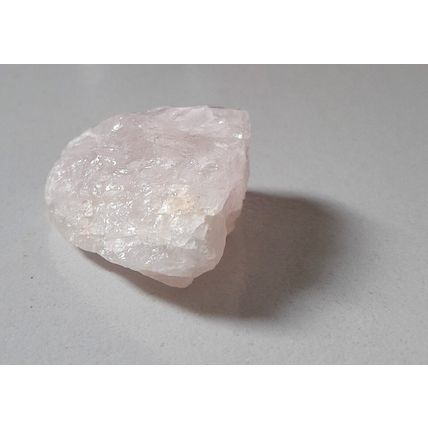 Raw unpolished rose quartz