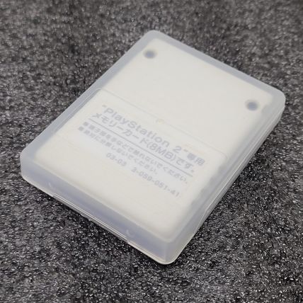 Biohazard Outbreak Memory Card 8MB - 2003 Japan Sony Playstation 2 Resident Evil