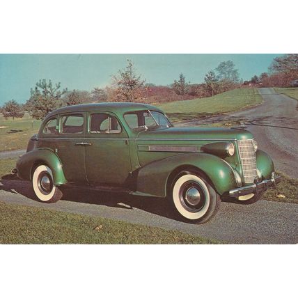 PC19071 1937 Olds L 98. 4 Door Sedan. Zimmerman