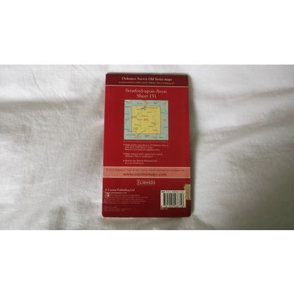 Cassini Historical Map 'old' Series "Stratford-upon_avon" Matches OS sheet 151