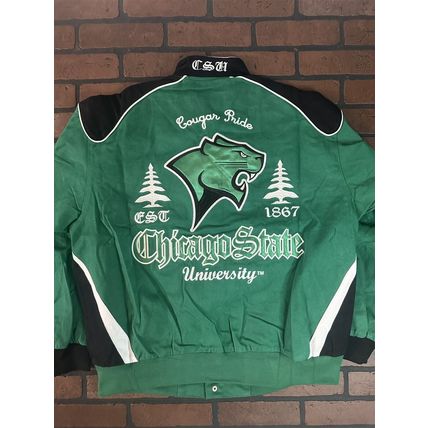 CHICAGO STATE UNIVERSITY Big Boy Headgear Jacket~Never Worn~XL 2XL