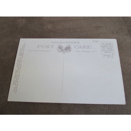 1930s Valentines Postcard - Largs from Haylie Brae, Ayrshire - Artist A553