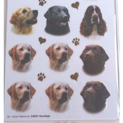 GUNDOGS - RETRIEVER LABRADOR SPRINGER STICKERS