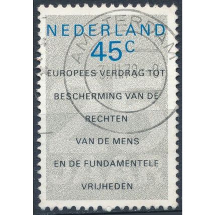 Human Rights Treaty - Netherlands 1978 - F H - MiNr 1119