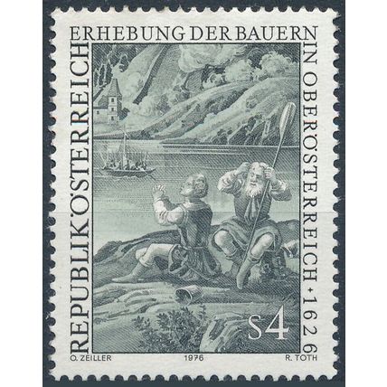 350th Anniv of The Peasants War - Austria 1976 - MNH - MiNr 1512