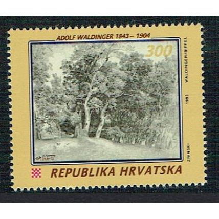 Croatia Adolf Waldinger painter 1993 MNH SG#243