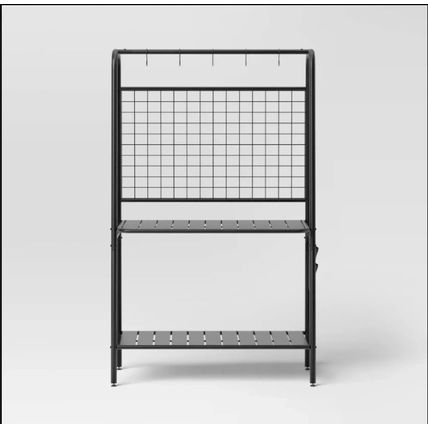 Outdoor Potting Bench, A-Frame Metal (Black) - Room Essentials™