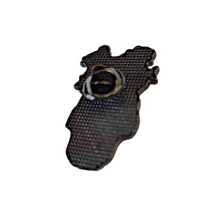 Skull Cactus Enamel Pin Badge Cartoon Style Lapel 3.9 cm X 2.6 cm Gothic BA187