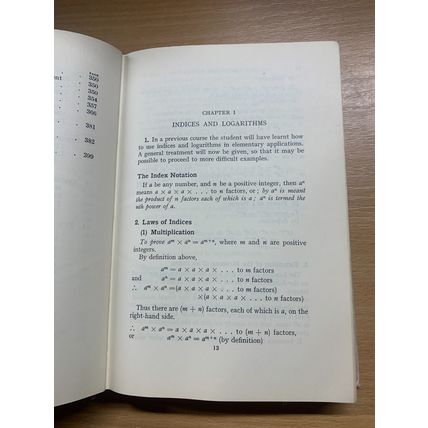 1962 "NATIONAL CERTIFICATE MATHEMATICS" VOLUME 2 HARDBACK BOOK (P3)