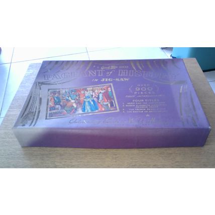 QUEEN ELIZABETH KNIGHTING FRANCES DRAKE Jigsaw Puzzle (900+ Piece) VINTAGE