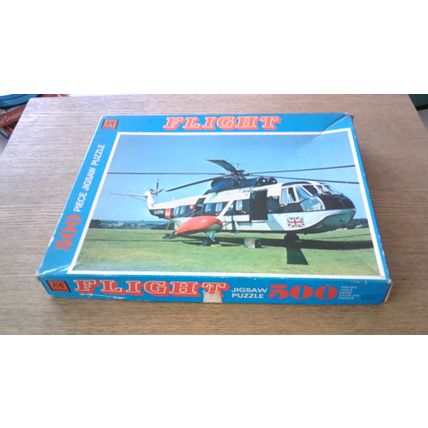 FLIGHT: SIKORSKY HELICOPTER Jigsaw Puzzle (500 Piece) KG Games