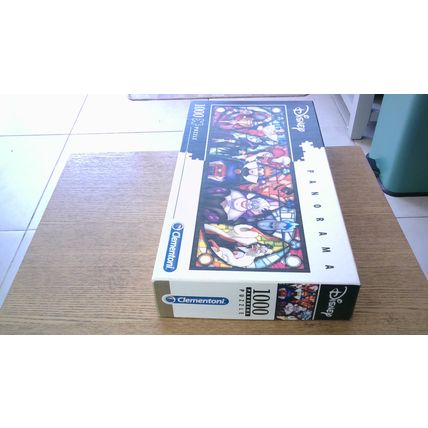 DISNEY: VILLAINS Movie Tie-In Panorama Jigsaw Puzzle (1000 Piece) Clementoni