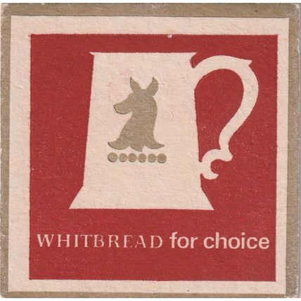 BEER MAT - WHITBREAD BREWERY - FOR CHOICE/FOREST BROWN - (Cat 144) - (1968)