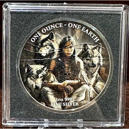 1 Oz Collectible 2022 ONE EARTH Continents North America Only 300 Made