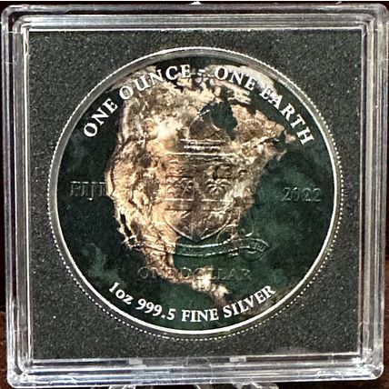 1 Oz Collectible 2022 ONE EARTH Continents North America Only 300 Made