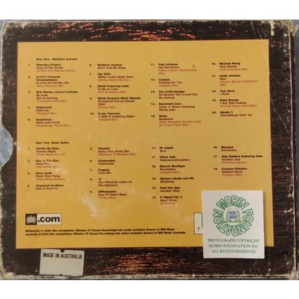 MINISTRY OF SOUND SUMMER ANNUAL 2000 2 CDs MIXED by MADISON AVENUE + SEAN QUINN
