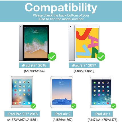 Procase 360° Rotation Case with Keyboard for Ipad 9.7 Inch (Old Model), Ipad 6Th