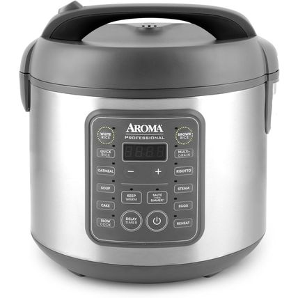 AROMA Professional Digital Rice Cooker, 10-Cup (Uncooked) / 20-Cup (Cooked), Mul