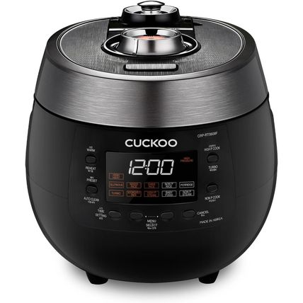 CUCKOO CRP-RT0609FB 6-Cup (Uncooked) / 12-Cup (Cooked) Twin Pressure Rice Cooker