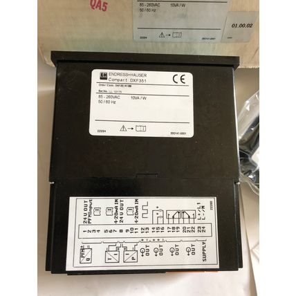 NEW ENDRESS+HAUSER COMPART DXF351 SINGLE CHANNEL FLOW COMPUTER,E+H DXF 351,AC