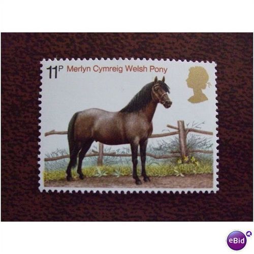 1978 GB Horses Welsh Pony unused mint stamp SG1065