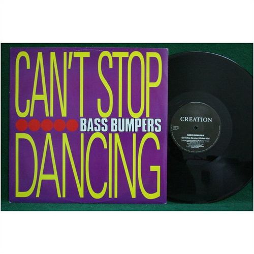 Bass Bumpers - Can’t Stop Dancing - 45 RPM 12” Single - CRE 106T - NM