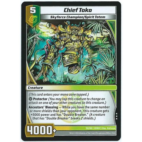 Kaijudo - Invasion Earth - #50/80 - Chief Toko