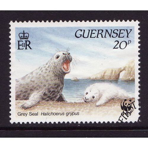 1990 Guernsey, Marine Life, Used Stamps, SG 501 #2129